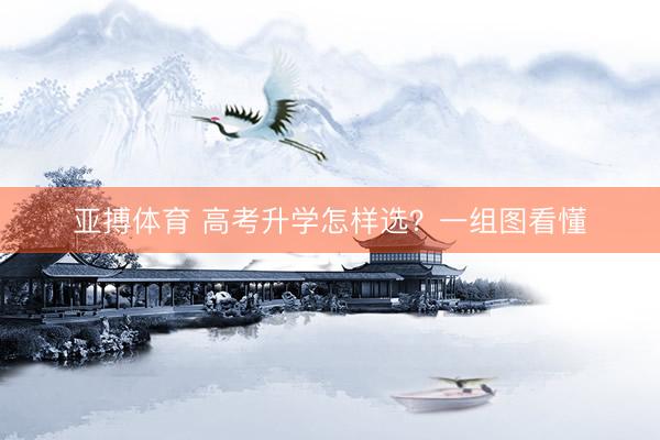 亚搏体育 高考升学怎样选？一组图看懂